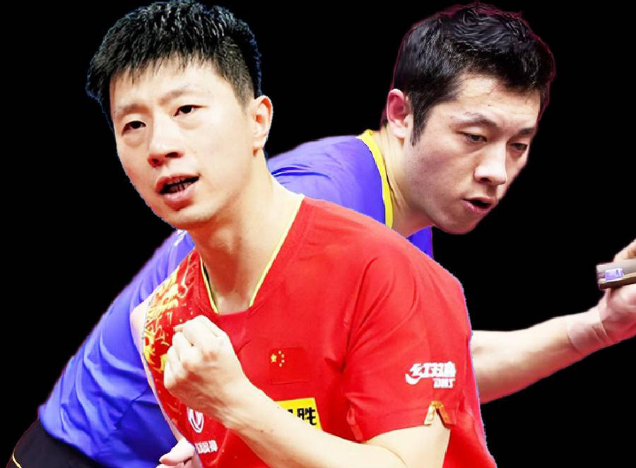 日本队鏖战中国队，许昕高光表现